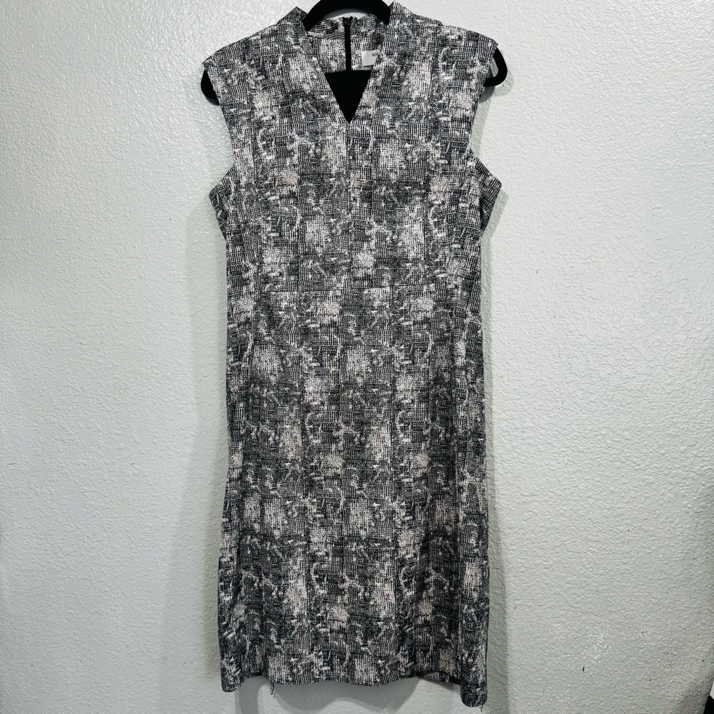 MM. Lafleur The Aditi Crackle V Neck Dress Size 6 - Picture 2 of 12